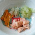 ＊なぁ＊'s cooksnap of when they made ルクエで離乳食　鮭の味噌マヨ蒸し♪1歳～.
