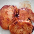 坊ネズミ's cooksnap of when they made 先日作った鶏ハムで簡単☆味噌ダレ焼き♪.