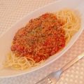 nori　chef's cooksnap of when they made 野菜たっぷりミートスパゲティー.