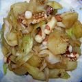 コモレビ's cooksnap of when they made 烏賊と葱のオイスターソース炒め.