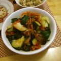 鈴ピヨ's cooksnap of when they made キュウリのキムチ和え.