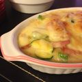 marianon's cooksnap of when they made ズッキーニとお餅で✿簡単グラタン。.