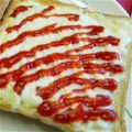 チャマ☆ママ's cooksnap of when they made かけるだけ♫ケチャマヨチーズトースト♡.