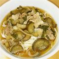 azzurro3's cooksnap of when they made 簡単！茄子と豚肉のあったか素麺.