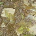 ユミミ★'s cooksnap of when they made 簡単！ひき肉で作る☆肉豆腐☆.