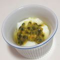 KIKISUKE's cooksnap of when they made パッションフルーツのバニラヨーグルト.