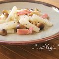矢切のねぎちゃん's cooksnap of when they made 速攻おかず♪キノコと山芋の炒めもの.