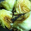 haramm's cooksnap of when they made 焼くだけ♪焼きキャベツのショウガ醤油がけ.