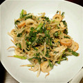 numami's cooksnap of when they made ちくわ・にら・もやしのオイマヨ和え.