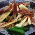 とぅっき0523's cooksnap of when they made ＊ゆで鶏と茗荷の梅ポン和え＊*.