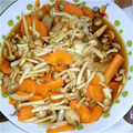 you1217's cooksnap of when they made レンジで簡単☆しめじと人参のさっぱり煮♪.