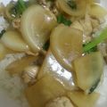 azusa7mc's cooksnap of when they made 一人暮らしでとりかぶ丼.
