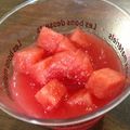 hika19's cooksnap of when they made スイカゼリー.