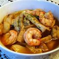 のえりんこ's cooksnap of when they made 海老とキノコのバジルペーストでアヒージョ.