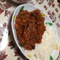 milkypon's cooksnap of when they made トマト缶で簡単キーマカレーレシピ★.