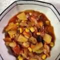 クロクロクローバー's cooksnap of when they made 野菜たっぷりチキンのトマトの煮込み.