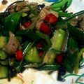 彩菜と藍のママ's cooksnap of when they made 胡瓜・万能ねぎ・茗荷・鶏肉の和風サラダ.