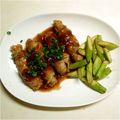 youko0419's cooksnap of when they made 豚肉のえのき巻き　梅ジャム照り焼き.