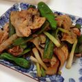 kumi1004's cooksnap of when they made ■簡単夏野菜■ピーマンししとう豚キムチ昼.