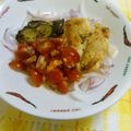 とむきーふぁ's cooksnap of when they made チキンソテー簡単サルサソースワンプレート.