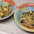 もうらん's cooksnap of when they made 小松菜としめじの卵とじ.