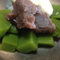 こうへい1206's cooksnap of when they made アガー使用～グリーンティーゼリー.