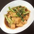 ケロリーにゅ's cooksnap of when they made コチュジャンが決めて!木綿豆腐と小松菜.