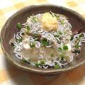 にゃんぷいぷい's cooksnap of when they made 塩しらす豆腐　生姜醤油添え.