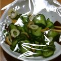 けけちゃん☆'s cooksnap of when they made きゅうりの酢の物.