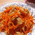 meiplu's cooksnap of when they made 豚肉とにんじんのピリ辛炒め.