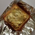ちゃぐまん's cooksnap of when they made 玉葱と卵のチーズトースト.