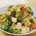 鈴ピヨ's cooksnap of when they made 夏野菜と白身魚の炒め物 バルサミコ風味.