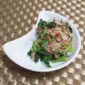 アツカ's cooksnap of when they made 材料２つ！簡単モロヘイヤの梅肉和え.