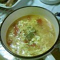 naoky's cooksnap of when they made トマトとたまごのスープ.