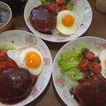 マロン's cooksnap of when they made ♪ランチタイムni我が家のロコモコ丼♪.