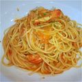 む～ちぇこ's cooksnap of when they made カニのトマトソースパスタ（アラビアータ）.