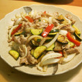 RYAN2T's cooksnap of when they made 簡単☆ズッキーニと豚肉の塩炒め.