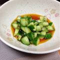 リナーゴ's cooksnap of when they made すぐ簡単おつまみ：きゅうり塩ごま油ラー油.