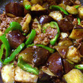 riexxxx's cooksnap of when they made 美味しい！！挽き肉と茄子の味噌炒め.