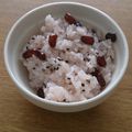 4ちまい★'s cooksnap of when they made 炊飯器で！！北海道の甘納豆のお赤飯☆.