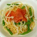 あみこ01's cooksnap of when they made スモークサーモンの冷製パスタ.