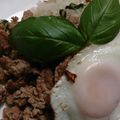 ハニーロースト's cooksnap of when they made パッ ガパオ ムー　バジルと挽肉炒めご飯.