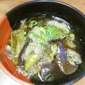 パルタ３２６'s cooksnap of when they made ナスとピーマンの冷やしみぞれ煮.