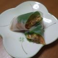 ななみのドレイ's cooksnap of when they made ☆キムチ納豆の生春巻き☆ミ.