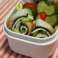 baromaman's cooksnap of when they made お弁当に♪ちくわのクルクル海苔＆枝豆巻き.