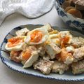 Ruriluru's cooksnap of when they made 厚揚げ豆腐とゆで卵のチーズサラダ.