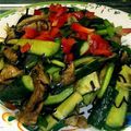 彩菜と藍のママ's cooksnap of when they made 胡瓜・万能ねぎ・茗荷・鶏肉の和風サラダ.