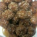 ゲッティ1122's cooksnap of when they made れんこん入り肉団子☆すし酢で甘酢あん.