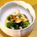 kogumane77's cooksnap of when they made 大根皮の漬物ちくわ和え.