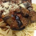 ♪うさみみみん୨୧'s cooksnap of when they made ♡トマト・ナスのパスタ♡.